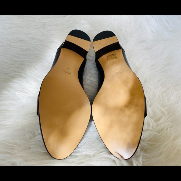 GUCCI WOMANS PENNY KEEPER LOAFERS SZ 7 - Picture 5 of 8